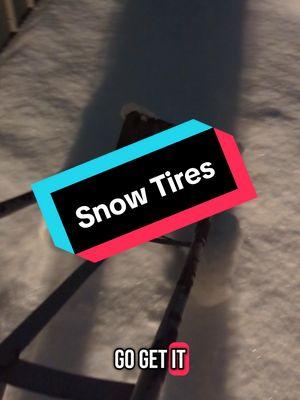 Dad joke alert! #shiftyourselfmedia #snow #snowtires #firewood 