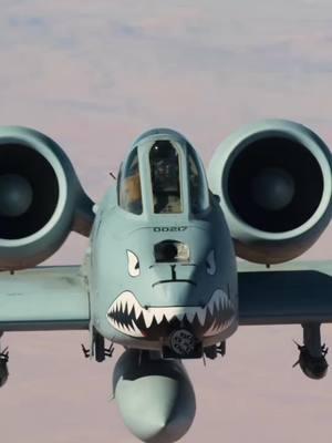 A U.S. Air Force KC-135 Stratotanker refuels A-10 Thunderbolt II aircraft over the U.S. Central Command area of responsibility. Dec. 21, 2024 @usairforce video by Staff Sgt. Jackson Manske #a10 #a10warthog #kc135 #usairforce 