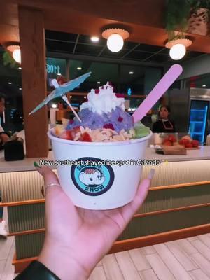 Shaved iced but creamy drizzled with condensed milk😗 Topped with southeast flavors it truly was so yummy! Located inside of Mills Market 📍Saigon Snow #saigonicecream #mills50 #millsmarket #shavedice #tryingnewthings #thingstodoinorlando #mills50district 