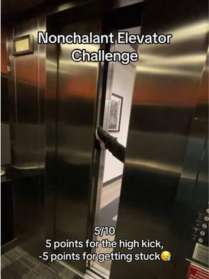 Can’t risk the hands here🤧 #elevatorchallenge #nonchalant #trending #viral #fyp #comedy 