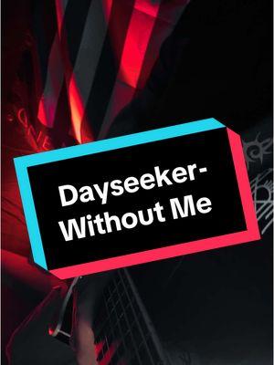 "How do you feel the same when I don't sleep?" #dayseeker #withoutme #guitartok #guitarcover #ltdguitars #nickeverafter #music 