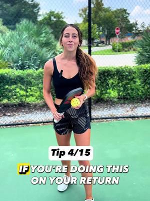 Don’t leave these points on the table during your return and Pickleball.  ##pickleball##allthingspickleball##pickleballtiktok##pickleballaddiction##pickleballdrills