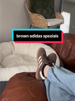 the only problem is choosing between these + the pink pair every day🥲 #shoes #cuteshoes #fitcheck #adidas #brownadidas #trendingshoes #ttshopfinds @Fly Kicks 