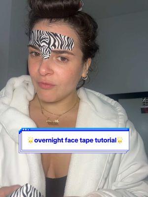 I get the best sleep like this so idc 🌠🧖🏻‍♀️🤍#facetape #morningshed #nightroutine #mouthtape #beauty #beautyhacks #overnight #sleep #sleephygiene #relaxing 