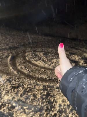 All this happened in less than 30 minutes, I had to go see my mom to take her birthday cupcakes! We had to pull out the trusty four wheeler to get up the driveway but we made it. #itstheweekend #snowday #marriedlife #snowvlog #winter 