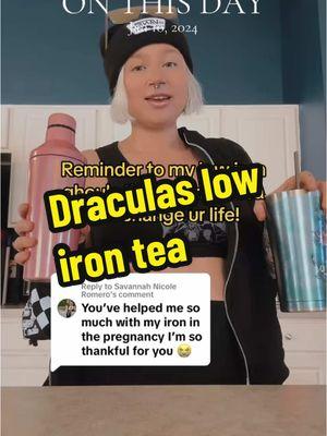 Dracula’s Wellness herbal tea blend is SO SLEPT ON! #herbaltea #looseleaftea #teashop #familyownedbusiness #teamagic #lowiron #anemia #anemiaproblems #onthisday #bloodhealth 