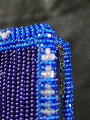 blue aint your colour #fyp #IndigenousTikTok #beaded #montana #nativetiktok #fypシ #cowboys @LeonelDesigns