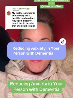 Replying to @🪲Aubrey🪲 Does your loved one with dementia struggle with anxiety? Here are 5 creative ways to help them feel calm and safe. These tips are simple, effective, and make a huge difference in their day. Which one will you try first? Let me know! #DementiaCare #CaregiverSupport #ReduceAnxiety #CaregivingTips #longtermcare #ltc #alzheimers #creativedementiacare #dementiatraining #caregiversoftiktok #healthcaretok #dementia #familycaregiver #lewybodydementia #frontotemporaldementia #cna #nursesoftiktok #alzheimersawareness 