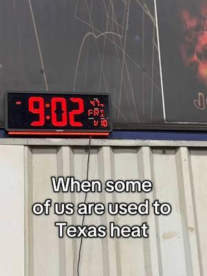 Some people love the cold, but others of us will take the Texas heat any day! What’s your preference? Cold weather crew or heat lovers? Let us know! #TexasHeat #ColdVsHot #WeldingLife #JKWelding