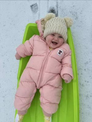 3rd child probs #fyp #thirdchild #babytok #thirdbaby #babygirl #8monthsold #snowday #trend 