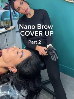 I love that at the end she was like “They’re normal” 🥰 Yes! Very normal beautiful brows!  #eyebrows #cejas #nanohairstrokes #nanobrows #microblading #fyp #coverup #browcorrection #fypシ 