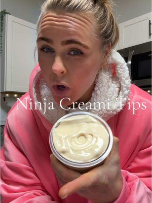 TOP tips for the most perfect Creami 🤌🏼 #ninjacreami #proteinicecream #healthydessert #creami #ninjacreamitips #healthyicecream 