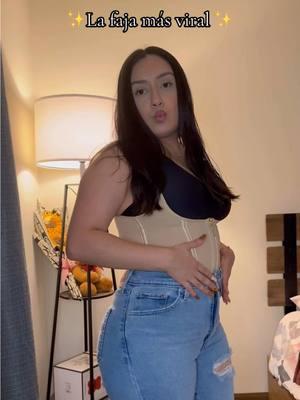 ✨La faja más viral ✨ debí haberme pedido una talla más chica 😫 aun así se siente y se ve el cambio  #fajas #latina #beauty #mom #paratii #fyp #latinaenusa #cuerposreales #fajate 