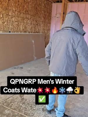 ✅️🔥💥👌⛈️❄️QPNGRP Men's Winter Coats Wate❄️⛈️🔥💥👌✅️ #TikTokShop #mens #winter #coats #wate #chaqueta #yaket #frio #invierno #impremiable #foryou #viral #fip 