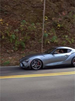 Toyota Supra taking on the Tail of the Dragon #tailofthedragon #toyotasupra #toyota #supra #supramk5 