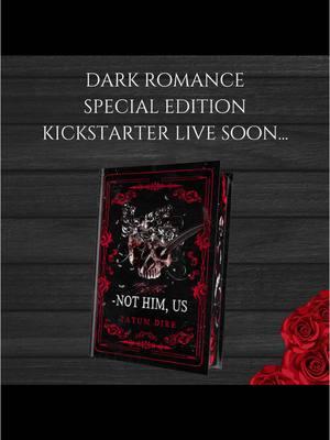 DROOLING #darkromance #nothimus #indieauthor #spicybooks #specialedition #kickstarter #spicybookrecs #tbr #bookstagram #bookboyfriends #authorreccommendations #darkreads #morallygrey #foiledcover #stretchgoals #sprayededges #hardcover 