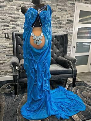 I DID ITTTTTT 💧💙 WET LOOK DRESS FOR MOMMY 🤰🏾 #fyp #lit #WETDRESS #MOMMY #BABYSHOWER #babyshowerdress #BLUE #DECORBYCORDELL #fyp #FORYOUPAGE 