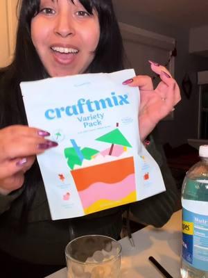 I can’t wait to try more flavors of this craftmix cocktail mixes! So good! Let me know what flavor you want me to try next! #craftmix #cocktailmix #cocktails30sec #easycocktails #mocktails 