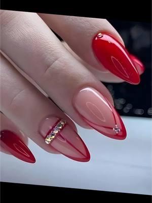 New in the Shop!  💅❤️💅❤️💅❤️💅❤️ Long Almond Red with #Rhinestones   💅❤️💅❤️💅❤️💅❤️ 🛒Click the Link to order yours now! 💅💅💅💅💅💅💅💅💅💅 #valentinesdaynails #rednails #pressonnails #ValentinesDay #almondnails #almondshape 