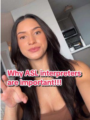 Imagine an emergency briefing being in a foreign language (to you) and you had no other way of understanding. Also, I’d like to share one of the responses that I received, which made great points - “people are multitasking all the time while having the tv on, scrolling through their phones, etc. most of us have been conditioned to pay attention to multiple things at once. Interpreters are not a distraction. Hearing people don’t need to see the person talking to understand that they need to evacuate.” THIS 100%!!!  #deaf #access #signlanguageinterpreters #ASL #cochlearimplant