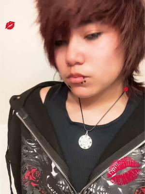 idk what to post 😭😭 i feel rly bleh 😔#muhluhmuh #needanerd #emo #2000semoboy #poser #loser #sidequest #emooutfit #emofit #nonchalant #red #emohair #redhair #emobackpack #ineedfineshyt #pokerchip #pokerchipnecklace 