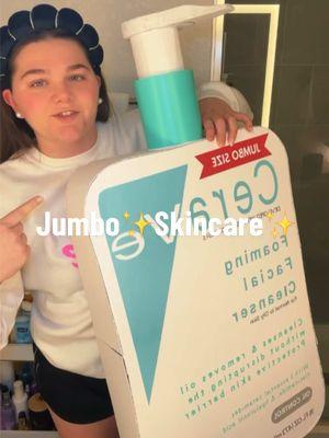 the Jumbo skincare ACTUALLY works *skincare routine #skincare #jumbomakeup 