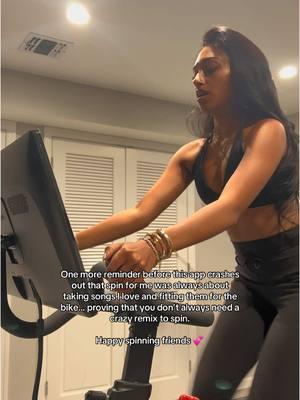 Soooo many fun spin routines on here that you guys gave me confidence to share! Forever grateful 🥺💕 #spincycling #indoorcycling #fitness #GymTok #training #cardio #training #cardio #fitnessjourney #motivation #fitnessmotivation #wellnessjourney #wellness #workout #workoutplaylist #trending #gymmotivation #spin #routine 