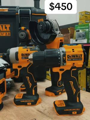 DEWALT 20-Volt MAX ToughSystem Lithium-Ion 6-Tool Cordless Combo Kit $450#liquidationstore #nuevoproducto #lasvegaslocals #bulldogliquidatorslv #lasvegas #bulldogliquidatorslasvegas #dewalt 