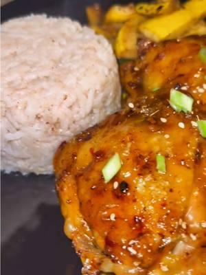 Sweet Thai chili chicken thighs 🔥 Recipe is posted! @Naija Grille Spice Mix  Making sure you’re following on Lemon8 too! (Jennio.Vittles) We have  heat over here 🔥 #jenniovittles #chicken #sweetthaichili #DinnerIdeas 