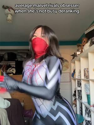 ITS ABT HAVING FUN. #silk #silkcosplay #cindymoon #cindymooncosplay #spiderman #spidermancosplay #marvelrivals 