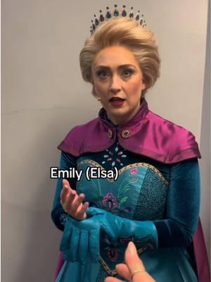 @Emily Scinto you really nailed it with this one. UGH, THIS CAST. I can’t believe we only have a week and a half left!  #frozenthemusical #frozen #shakemyhandincharacter 