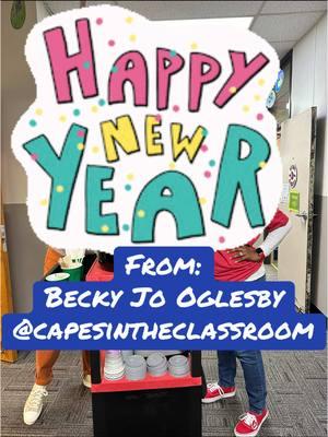 Happy New Year! #teacher #teachersoftiktok #teacherlife #teacherinspiration #teachertok #assistantprincipal #teachermotivation #elementaryschool #elementaryteacher #principal #principalsoftiktok #tiktokteacher #staffrecognition 