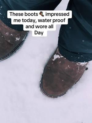 These boots impressed me #boots #waterresistent #boot #stylishboots #mensboots #tiktokfinds #fatherday 