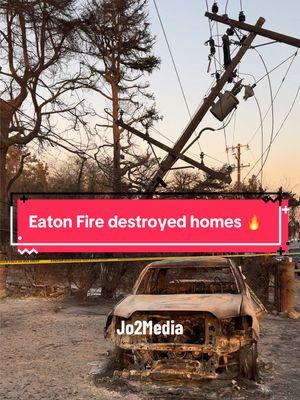 Eaton Fire destroyed houses to ashes in Altadena California. Here’s a scene of how much damage it caused. Prayers to everyone affected by the fires. #EatonFire #Altadena #California #Pasadena #CaliforniaFire #PrayForCalifornia #Firefighters #CaliforniaNews #News #FYP #LosAngeles 