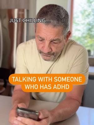 Talking with someone who has ADHD. #adhd #adhders #anxiety #neurodivergent #neurology #neuroscience