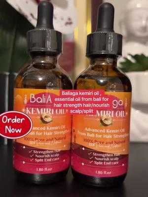 #baliaga #baliagakemirioil #hairoil @DBCUSA #pureandnatural #marvelfruit #kemirioil 