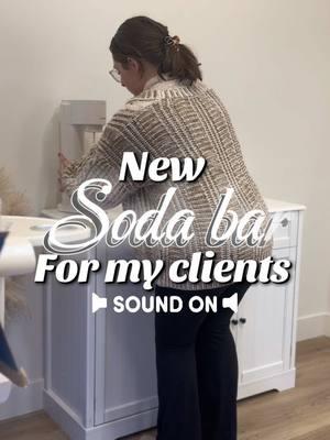 I still have more things coming!! Stay tuned for an update ☺️ #drinkbar #sodabar #clientsnackbar #clientdrinks #clientdrinkstation #asmr #nailtech #luxurynailtech 