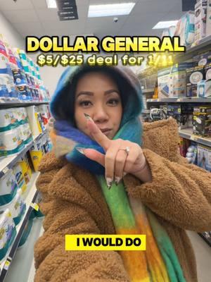 🔥Dollar General - an option for Saturday!  - Saturday 1/11 only! - Make sure subtotal is at the threshold!  - New system? $5/$25 not working? Try scanning a paper $5/$25  #dollargeneral #dollargeneralcouponing #dollargeneraldeals #couponing #couponcommunity #coupon #howtocoupon #learntocoupon #dollargeneralbreakdowns #dgdeals #coupontok 