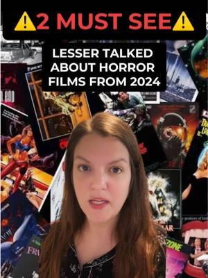 ⚠️2 MUST SEE LESSER TALKED ABOUT HORROR MOVIES FROM 2024!⚠️ ✅FOLLOW FOR ALL THINGS HORROR  #spooksandghoulzz  #allthingshorror  #horror  #2024  #horrormovies  #horrorfilms  #mustseemovies  #scarymovies  #scariestmovies  #movies  #lesserknown  #terrifyinghorror #greenscreen 