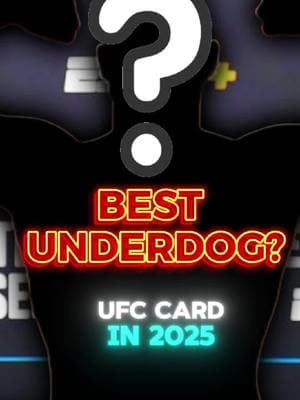 The best underdog on the first UFC card in 2025🙏 get all my bets in the HOF Picks Winible (link in bio) use code 2025 for FREE Trial✅ #UFC #mma #ufcbetting #danawhite 