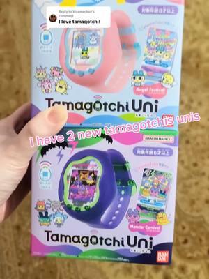 Replying to @kiyamechans anyone even interested or should I still to opening things 🤔 . . . . . . #tamagotchiuni #tamamail #blindbox #blindbag #unboxing #videogame #tamagotchi 