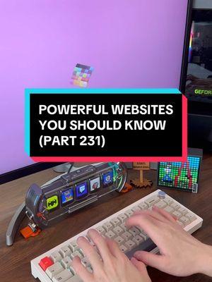 Powerful websites you should know (part 231) learn anything #productivity #softwareengineer #student #educational #coding #setupsai 