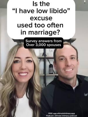 If there’s one thing we’ve learned from surveying thousands of married couples, it’s this: everyone wants sex to feel loving, connecting, and uniting. The kind of intimacy that isn’t just physical but emotional too. Husbands and wives alike want to feel seen, respected, and loved before intimacy — and that emotional connection is what makes sex feel truly meaningful in marriage. Here’s the truth: emotional intimacy needs to come FIRST. When a wife feels emotionally safe, loved, and valued, her desire for physical intimacy grows naturally. And when a husband feels truly connected, he experiences the depth of intimacy he craves too. It becomes more than just an act — it becomes "making love" in every sense of the word.  For this kind of intimacy to happen, kindness, respect, loyalty, and love must be at the core of a marriage. Without those things, intimacy can feel like an obligation or something that’s done out of duty rather than desire. But when both spouses feel emotionally connected? That’s when sex transforms into something powerful, meaningful, and deeply uniting. Husbands want this too. The survey we conducted made it clear — men want their wives to feel loved and connected, because that’s when intimacy feels the most fulfilling for both of them. Husbands want intimacy that makes their marriage stronger, not just a quick physical release. They want their spouse to want them — not out of duty, but out of genuine connection. The key is understanding that emotional intimacy is the foundation. It’s not just a “nice bonus” — it’s essential for creating the type of sex life both spouses dream of. Love first, intimacy follows. That’s how marriages thrive. And when emotional intimacy is there, Sexual intimacy NEEDS to be prioritized in the marriage. This is what keeps a relationship passionate. AGREE?  Download the app for free at ultimatentimacy.com for HUNDREDS of free resources created with experts to help strengthen the emotional AND sexual intimacy in your marriage, AND your communication! #intimatemarriage #loveandmarriage #goals2025 #intimacytips #marriagepodcast #relationshiptip #marriagefirst #happymarriage #ultimateintimacy #marriagequotes #marriagechallenge #relationshipadvice #Marriage #marriagetips 