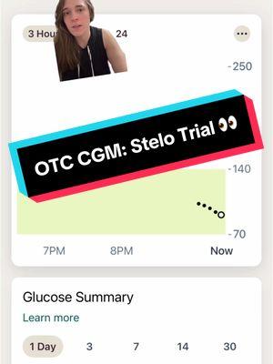 OTC CGM: Stelo Trial #doctor #pharmacist #pharmacy #CGM #diabetes #DM #sugar #glucose #otc #carbs #carb #fitness #wellness #health 