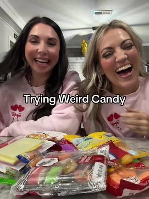 Wild Friday night 🍭🍬🤣 . . @Tatiana  #candy #candyhaul #candymukbang #mukbang #fivebelow #gummybear #tryingnewthings #weirdcandy #fridaynight #besties #haul #funny #virginiabeach #sushi #sushibox #pickle #pickleflavoredcandy 