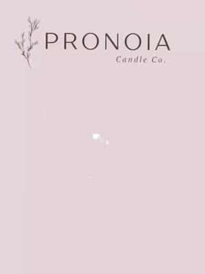 I chose the name 'Pronoia' because it reflects my belief in the universe's natural kindness and energy. Pronoia represents an open-minded and positive outlook, which I hope to share through my candles. Whether you're seeking calm, energy, focus, or simply a sense of peace, my candles are made to bring balance and harmony into your space. #positivity #pronoia #candlecompany #calm #energy #focus #womanownedbusiness #waxmelts #fire #handcrafted #SmallBusiness #pronoiacandleco 