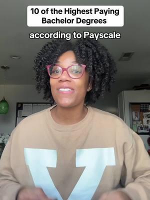 10 of the Highest Paying Bachelor’s Degrees according to Payscale  10: Operations Research 9: Quantitative Economics 8: Optical Science & Engineering 7: Actuarial Mathematics 6: Applied Economics and Management 5: Building Science 4: Interaction Design 3: Electrical Engineering & Computer Science (EECS) 2: Operations Research & Industrial Engineering 1: Petroleum Engineering Source: “Highest Paying Jobs With a Bachelor’s Degree” via #payscale  #highpayingjobs #mathmajor #engineering #eecs #salary #economics #sixfigureincome 