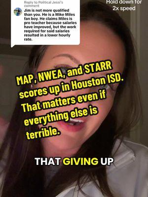 Replying to @Political Jessi There are SOME good things about the Houston ISD NES system and yes they come with unwanted side effects. #houstonisd #hisd #nesschool #txteacher #texasteacher #starrtest #nwea #maptesting 