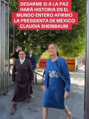 El programa si al desarme hará historia en México y en el mundo dijo claudia Sheinbaum #presidenta #claudiasheimbaum #claudia #pueblo #cdmx #armas #justicia #iglesia #familia #iglesiacatolica ##ciudaddemexico #papafrancisco #mundo #4t 