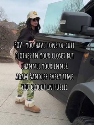 Who can relate? #adamsandler #humor #relatablecontent #fashionover40 #realisticoutfits #newyearsameme #broncobadlands 